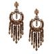 Pendientes realizados con cristal Swarovski 1402735