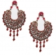 Pendientes realizados con cristal Swarovski 1402729