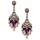 Pendientes realizados con cristal Swarovski 1402736