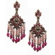 Pendientes realizados con cristal Swarovski 1402738