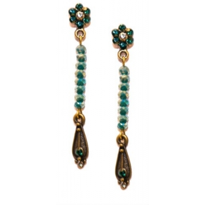 Pendientes realizados con cristal Swarovski 1402722
