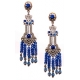 Pendientes realizados con cristal Swarovski 1402739